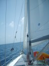 Eira under sail